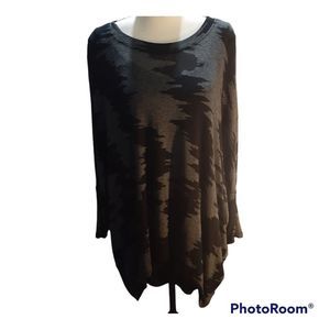 🎀 Grace Elements Oversize Slouchy Comfort Blouse, Shirt, Sz Small